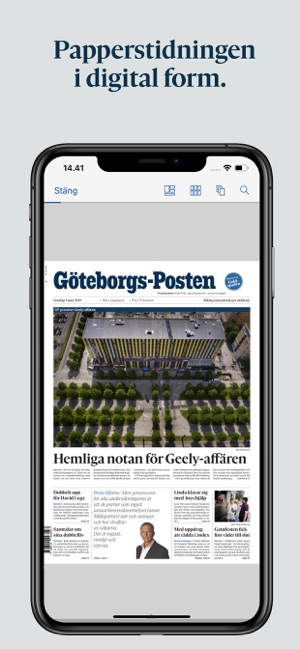 Göteborgs-Posten E-tidning(圖1)-速報App