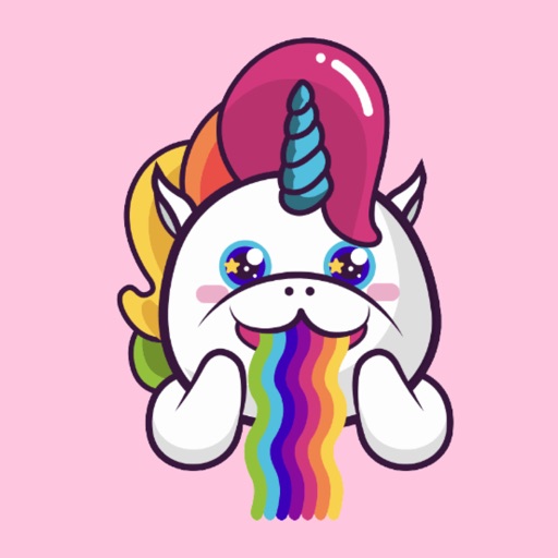 Amazing Unicorn Stikeez Icon