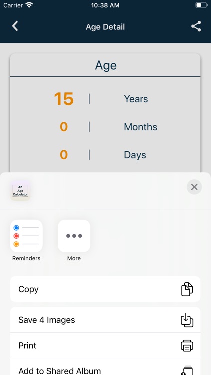 Az Age Calculator screenshot-3