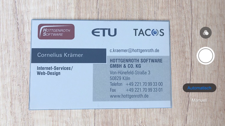 Business Card Scanner