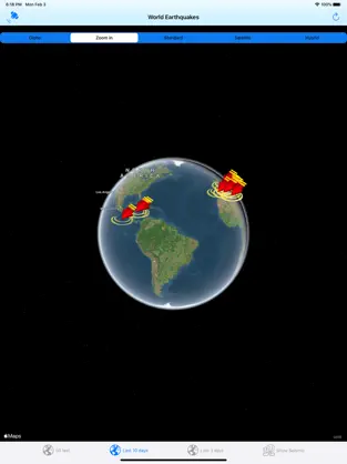 Captura 5 Terremotos Hoy - EarthQuakes iphone