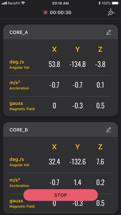 Screenshot #2 pour RaceFit CORE