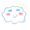 Fat clouds Sticker is a sticker application