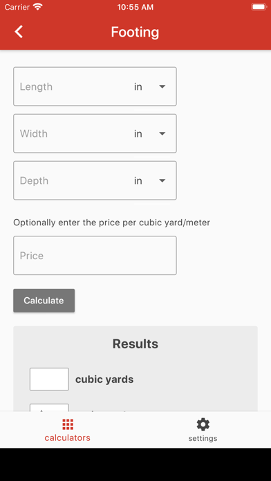 Concrete Calculator Plus screenshot 2