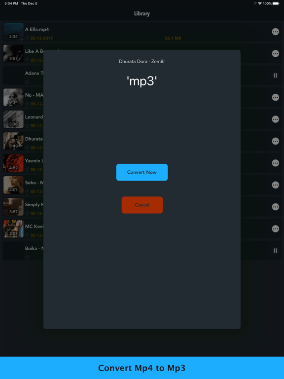 One Converter - Mp3 Player screenshot 2