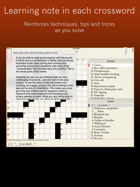 Tips and Tricks for Across Crossword Trainer