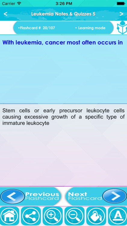 Leukemia Test Bank App : Q&A