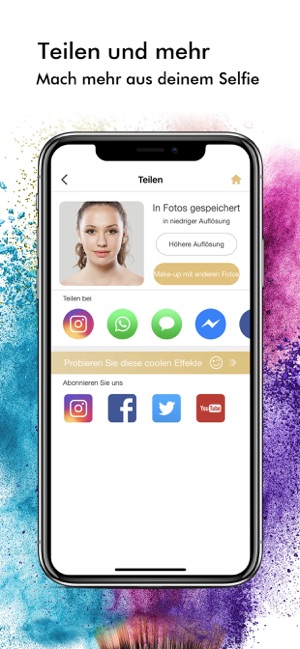 App zum Abnehmen Gesicht iPhone XR