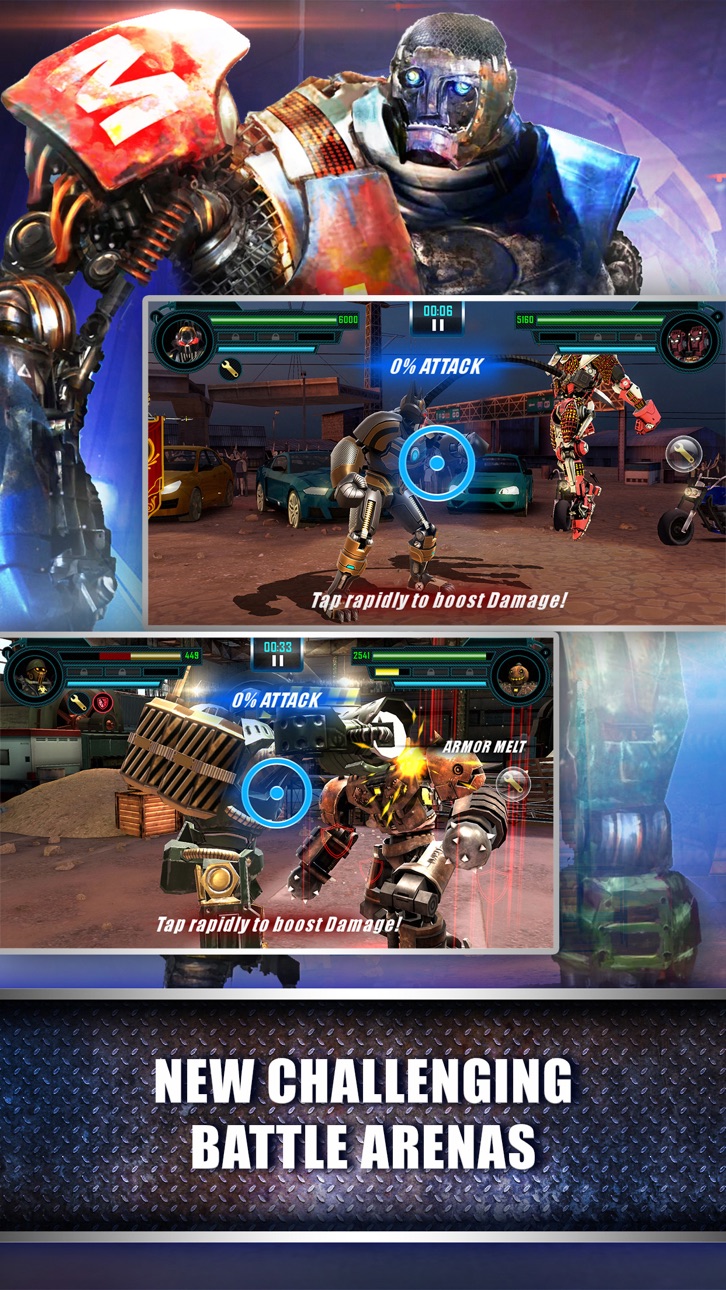 Real Steel World Robot Boxing - Free Hack screenshot 4 - iOS game interface