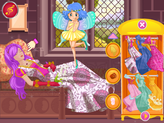 Dress Up Game Sleeping Beauty screenshot 2