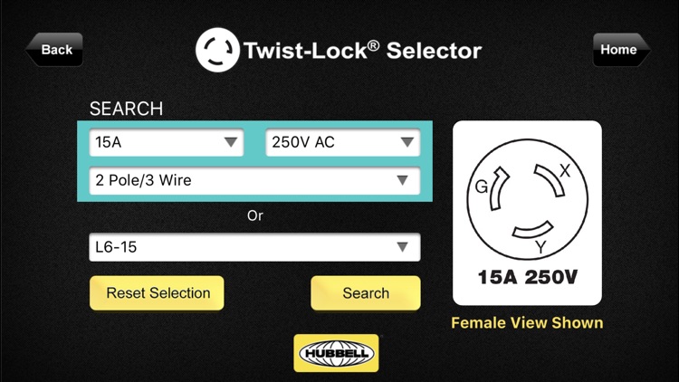 Twist-lock Product Selector