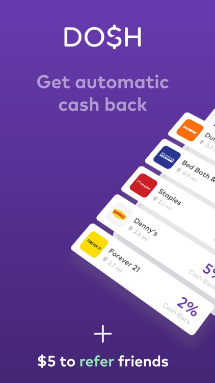 Dosh: Automatic Cash Back App