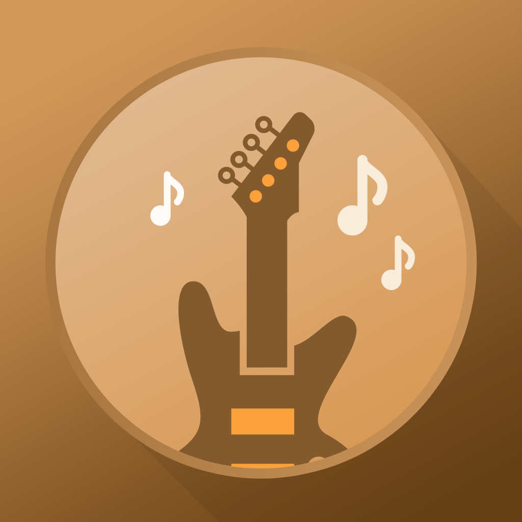 Minitar - Mini Acoustic Guitar App Icon