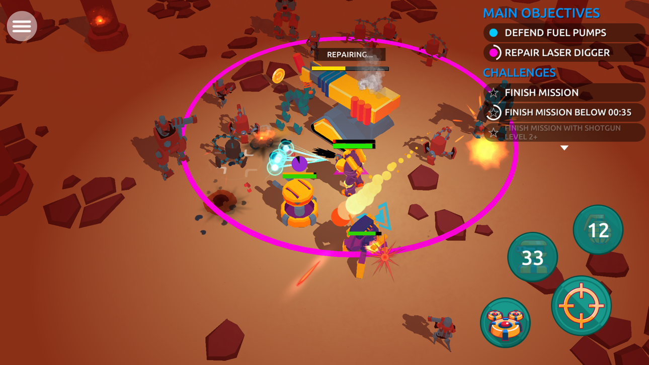 Space Pioneer: Full Gear Hack screenshot 4 - iOS game interface