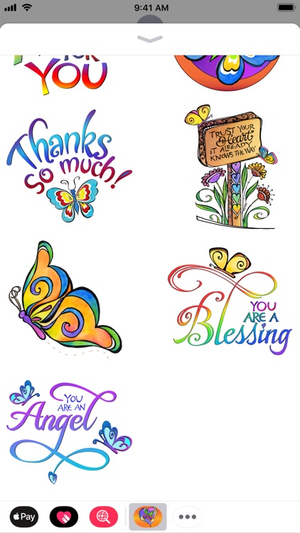 Butterfly Inspirations Sticker screenshot-4