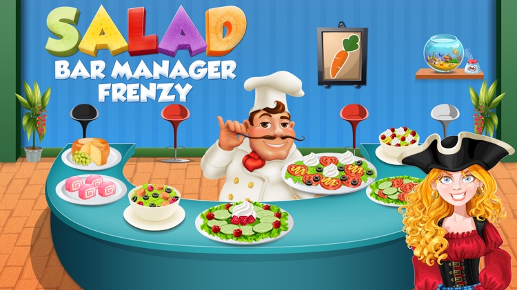 Salad Bar Manager Frenzy screenshot-4