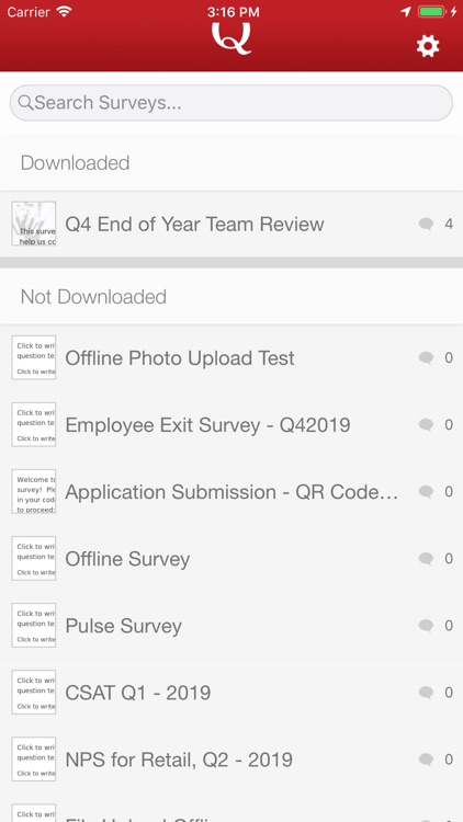 Qualtrics Surveys