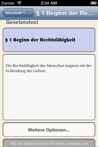 Gesetze für iPhone und iPad screenshot 4