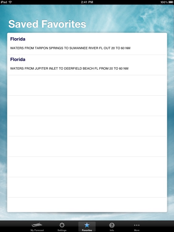 Boating Weather for iPad screenshot-3