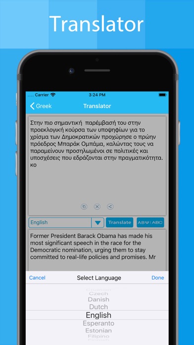 Greek Keyboard - Translator screenshot 3