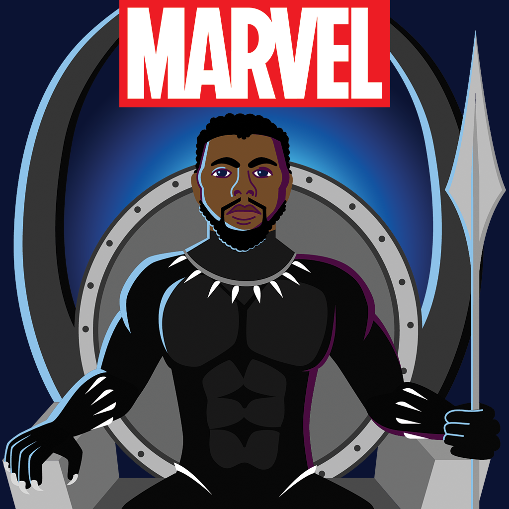 Get Marvel Stickers: Black Panther for iOS, iPhone, iPad Aso Report