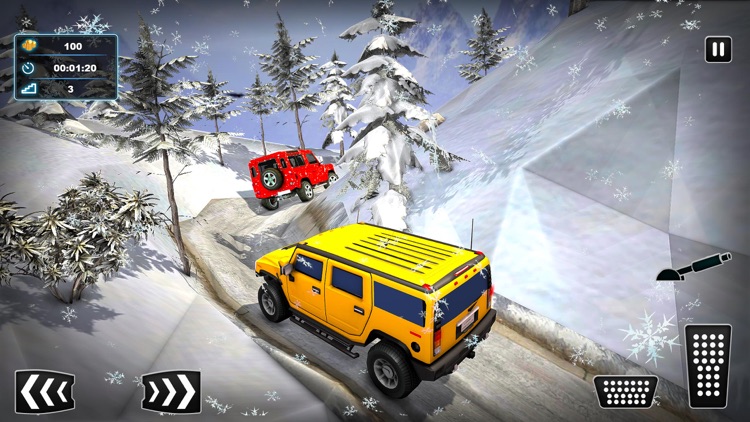 Revolution Snow Jeep Driving