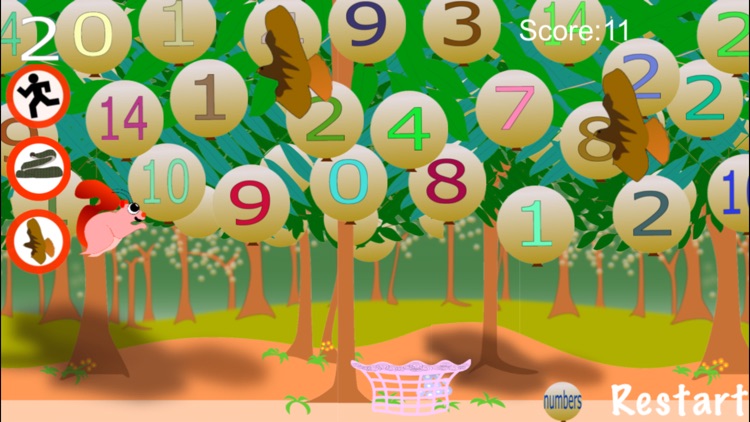 Squirrel Letter Number Shape screenshot-3