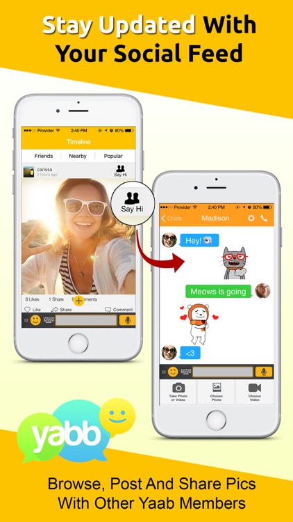 Yabb Messenger SMS, Chat, Call screenshot-2