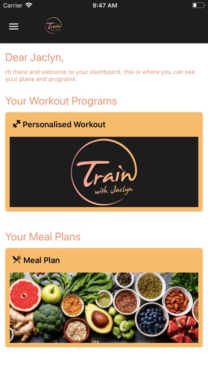 Train With Jaclyn App