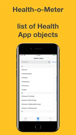 Game screenshot Health-o-Meter apk