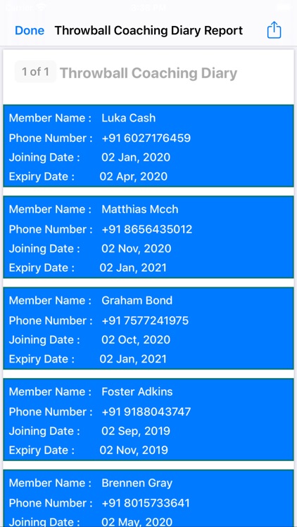 Throwball Coaching Diary screenshot-3