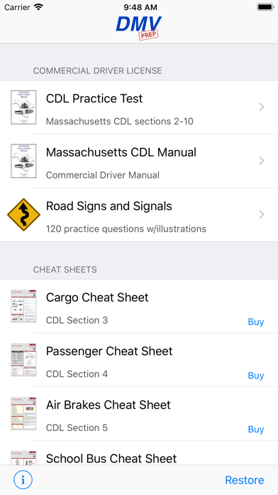 How to cancel & delete Massachusetts CDL Test Prep from iphone & ipad 1