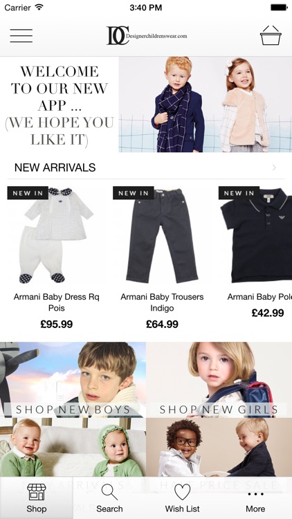 Designer Childrenswear