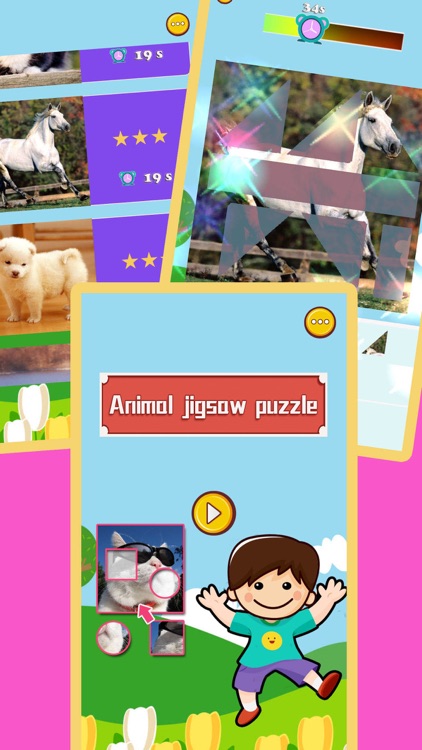 Animal Jigsaw Puzzle Game 123