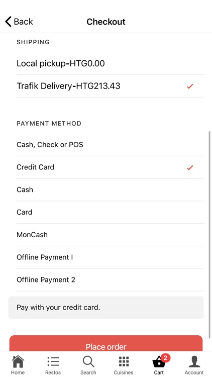 Foodiz - Order and Pay Online screenshot-5