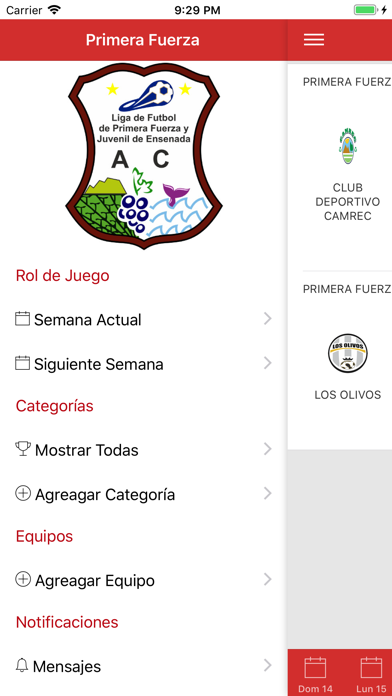Liga Primera Fuerza Ensenada screenshot 2