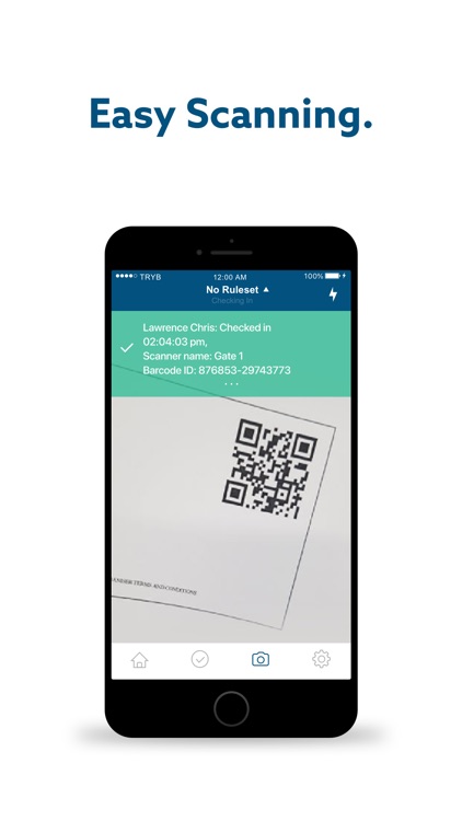 TryBooking Ticket Scanning App screenshot-3