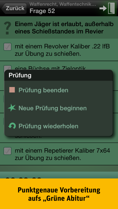 How to cancel & delete Die Jägerprüfung from iphone & ipad 4