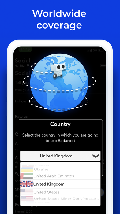 Radarbot Pro: SpeedCam Detector and Traffic Alerts Screenshot 7