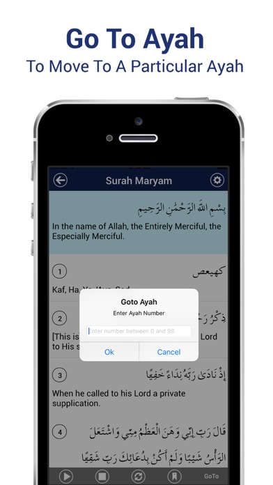 How to cancel & delete Surah Maryam with Transliteration & Recitation from iphone & ipad 4