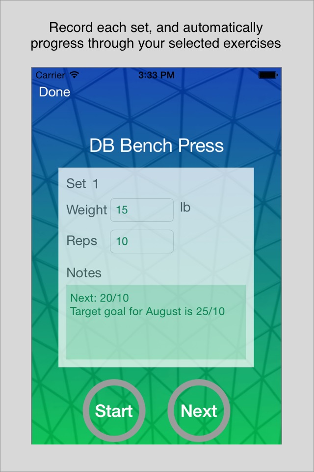 WorkoutTracker - Custom Log screenshot 4