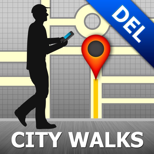 Delhi Map & Walks (F)