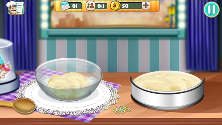 Papa Cooking Cake Dash : Sims by HJ MAMAH