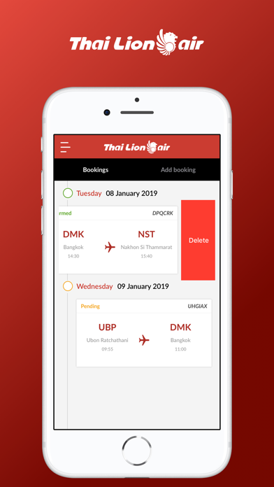 How to cancel & delete Thai Lion Air from iphone & ipad 4
