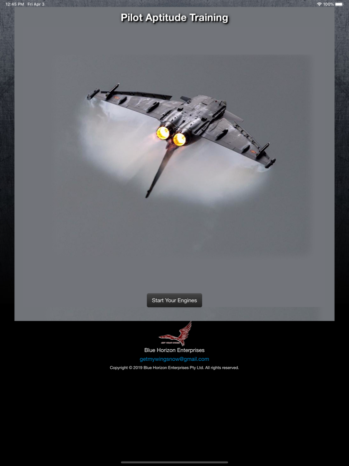 Pilot Aptitude Training