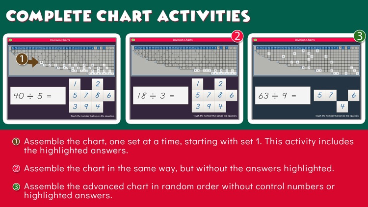 Montessori Division Charts screenshot-5