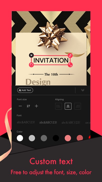Party Invitation Cards Maker screenshot 4