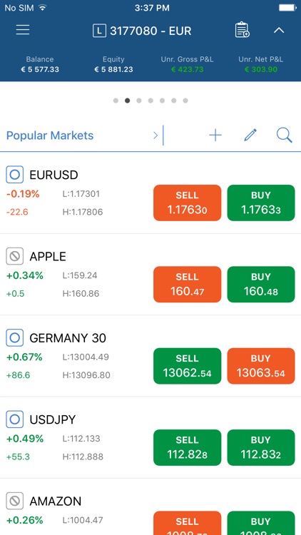 Desheng International cTrader screenshot-3