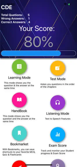 Game screenshot CDE Exam Prep Notes&Quizzes mod apk