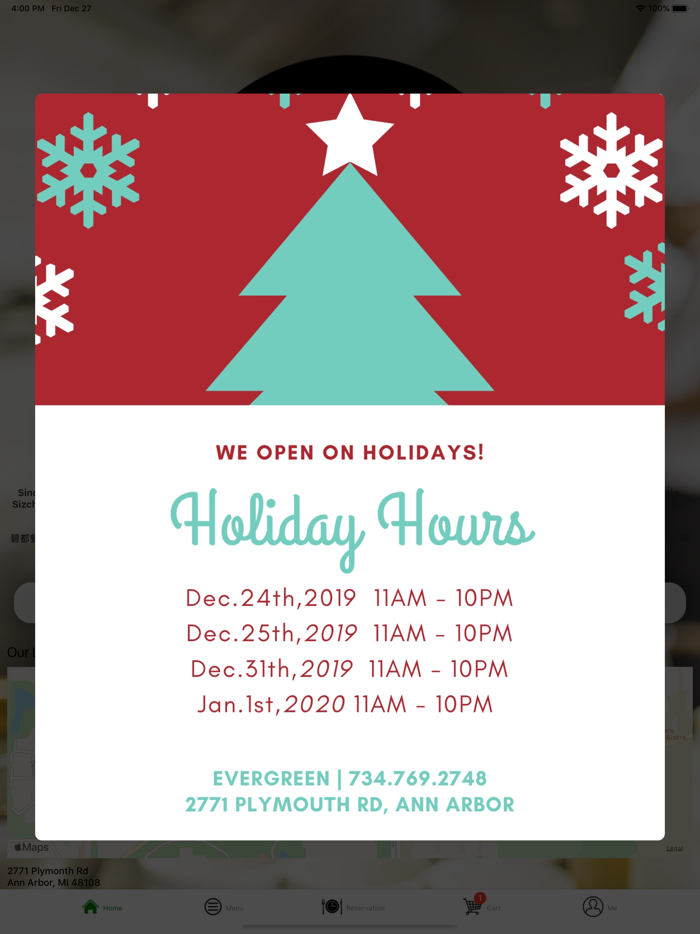 Evergreen Restaurant